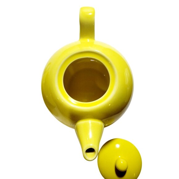 Vintage Teapot and Cup for One Old Amsterdam Porcelain Works 11 oz 4.5” H - Picture 6 of 13